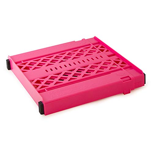 Product Cover LockerMate Adjust-A-Shelf Locker Shelf, Easy to Use, Extends to Fit Your Locker, Pink