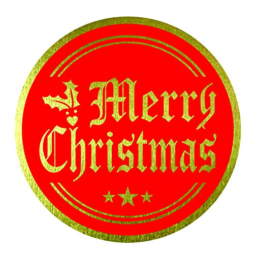 Product Cover Merry Christmas Stickers Seals Labels (Pack of 120) 2