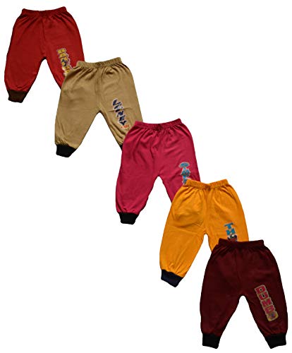 Product Cover ISAKAA 5 Baby Cotton Pajamas and Pants - Cartoon Design ...