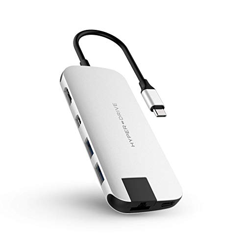 Product Cover Sanho HyperDrive Slim 8-in-1 USB-C Hub - Silver