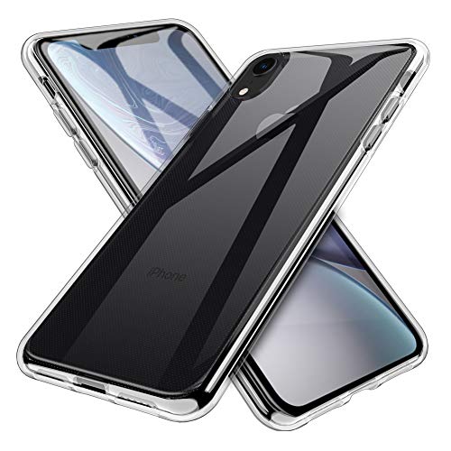 Product Cover INGLE Compatible with iPhone XR Case,Ultra [Slim Thin] TPU Silicone Soft TPU Protective case Cover - Clear