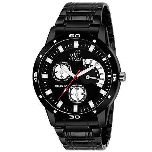 Product Cover PIRASO Analogue Black Dial Men's Watch