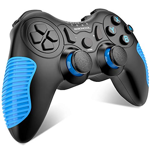 Product Cover BEBONCOOL Wireless Controller for Nintendo Switch Remote Pro Controller Gamepads - Blue Anti-Skid