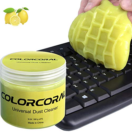 Product Cover Keyboard Cleaner Universal Cleaning Gel for PC Tablet Laptop Keyboards, Car Vents, Cameras, Printers, Calculators from ColorCoral 160G