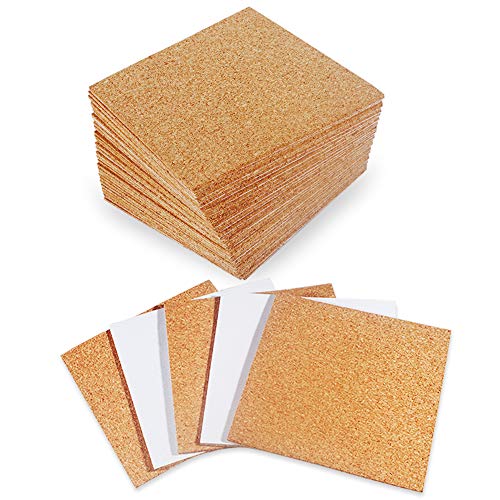 Product Cover 30 Pack Self-Adhesive Cork Squares 4