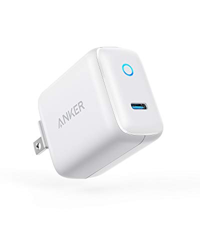 Product Cover USB C Charger, Anker 15W 5V/3A Powerport C 1 Type C Wall Charger, Super Compact with LED Indicator, Foldable Plug for Iphone XS/Max/XR/8/Plus, Pixel 3/2/XL, Ipad Pro, Galaxy S10/S9/Plus and More