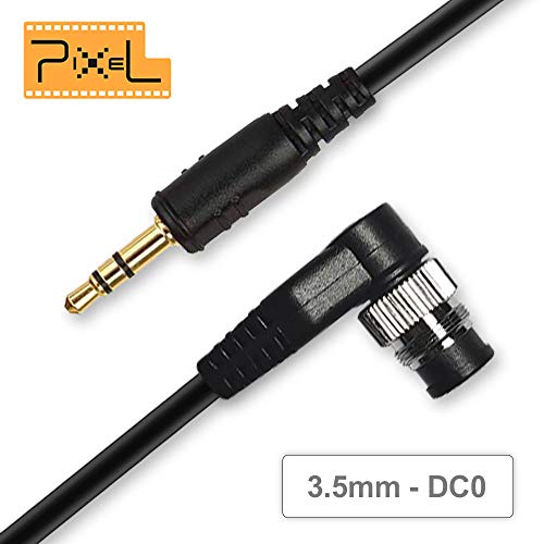 Product Cover Off Camera Shutter Connecting Cable 3.5mm-DC0 Camera Connecting Plug 3.5mm Cord for Nikon Cameras with Pixel Shutter Remote Control TW-283 Series