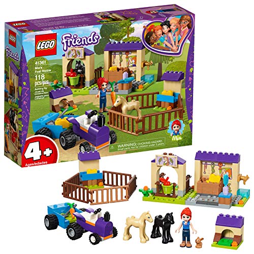 Product Cover LEGO Friends 4+ Mia's Foal Stable 41361 Building Kit (118 Pieces)