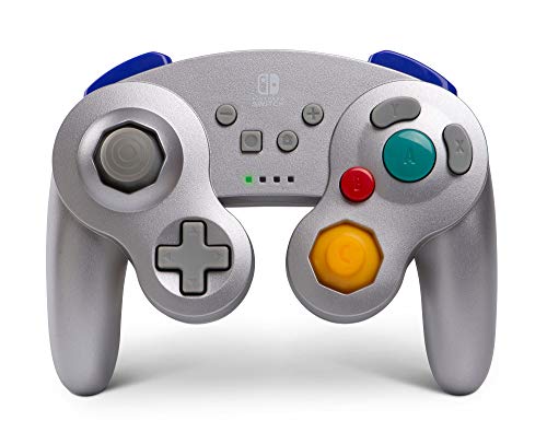 Product Cover PowerA Wireless Controller for Nintendo Switch - GameCube Style: Silver - Nintendo Switch