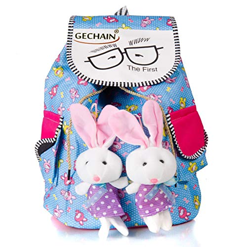 Product Cover GECHAIN Women's Backpack Handbag Cute Teddy Printed (Multicolored)