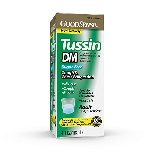 Product Cover GoodSense Tussin Sugar-Free DM, Cough Suppressant and Expectorant