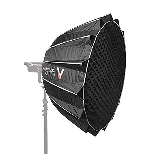 Product Cover Aputure Light Dome II Studio Reflector Softbox Bowens Mount with Diffuser Cloth Honeycomb Grid Gel Holder Carry Bag for Interviews Filmmaking for Aputure LED Video Light with Oneshot Cleaning Cloth