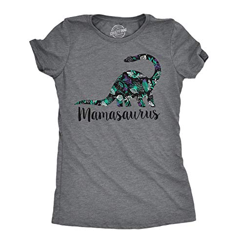 Product Cover Womens Mamasaurus Dinosaur Mom T Shirt Mothers Day Tee for Dino Lovers