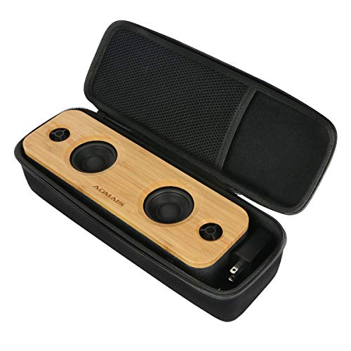 Product Cover Khanka Travel Case for AOMAIS Life 30W Bluetooth Speakers, Loud Bamboo Wood Home Audio Wireless Speaker