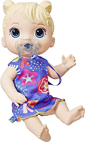 Product Cover Baby Alive Baby Lil Sounds: Interactive Baby Doll for Girls & Boys Ages 3 & Up, Makes 10 Sound Effects, Including Giggles, Cries, Baby Doll with Pacifier