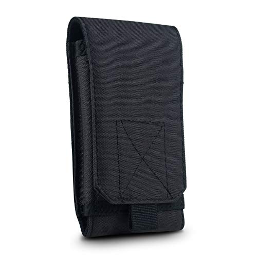 Product Cover GoFree Tactical Pouch Sleeve Case with Belt Loop Up to 6.2 inch Phone (Army Black)