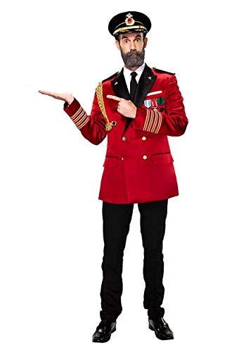 Product Cover Franco American Novelty Company Captain Obvious Mens Costume Medium Red