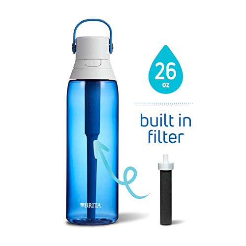 Product Cover Brita Premium Filtering Water Bottle, 26 oz, Sapphire