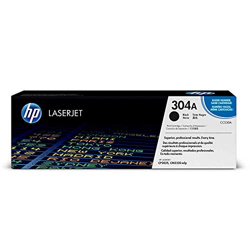 Product Cover HP 304A (CC530A) Black Toner Cartridge for HP Color LaserJet CP2025 CM2320