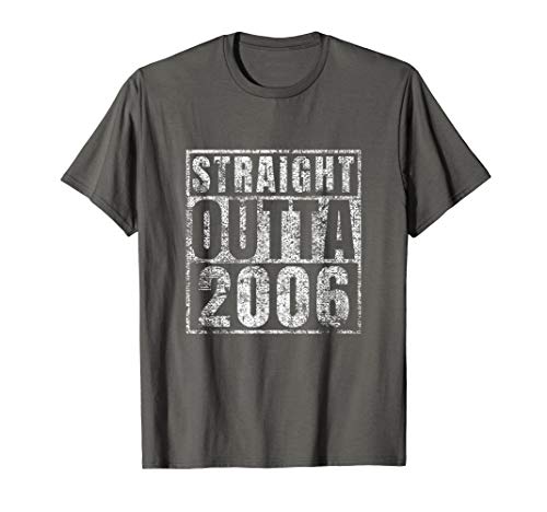 Product Cover Straight Outta 2006 13th Birthday Gift 13 Year Old T-Shirt