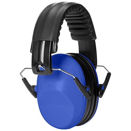 Product Cover AmazonBasics Kids Ear Protection Safety Noise Earmuffs, Blue