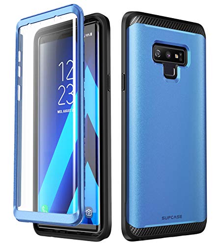 Product Cover SUPCASE [UB Neo Series] Case for Samsung Galaxy Note 9, Full-Body Protective Dual Layer Armor Cover with Built-in Screen Protector for Samsung Galaxy Note 9 2018 (Blue)