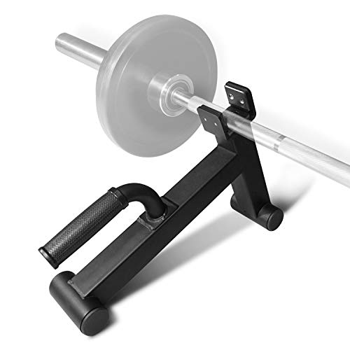 Product Cover Yes4All Mini Deadlift Barbell Jack with Handle - Ideal for Loading/Unloading Weight Plates - Deadlift Bar Jack/Deadlift Jack Stand (Black)