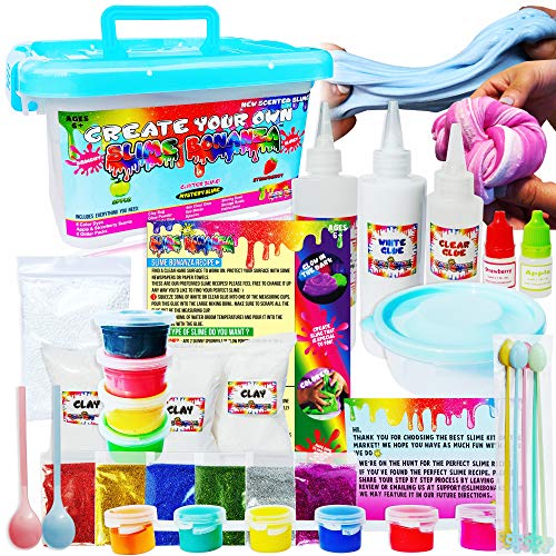 Product Cover Slime Bonanza Slime kit for Boys and Girls 36pcs DIY Slime Making kit, just add Water!