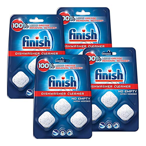 Product Cover Finish in-Wash Dishwasher Cleaner: Clean Hidden Grease and Grime, 12 ct