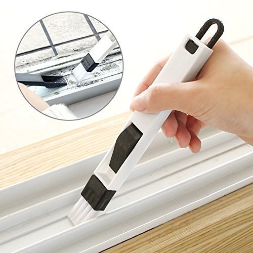 Product Cover ON GATE 2-in-1 Dust Removal Multi-Function Window Slot Brush with Dustpan