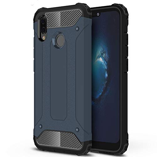 Product Cover TheGiftKart Special Edition Neo-Hybrid Dual Layer Armor Back Cover for Honor Play (Deep Blue)