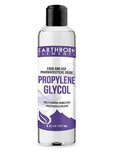 Product Cover Propylene Glycol (8 oz.) by Earthborn Elements, 100% Pure, Food & Pharmaceutical Grade, Hypoallergenic Moisturizer & Skin Cleanser