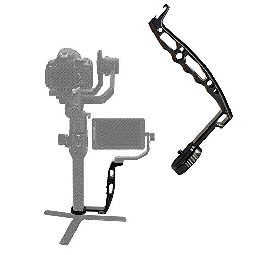 Product Cover AgimbalGear DH03 Handheld Gimbal Grip with Cold Shoe for Mounting Monitors, Microphones, LED Light etc Compatible with DJI Ronin-S, Ronin SC, Zhiyun Weebill LAB, Crane 2, Plus, Moza Air Mini Dual Grip