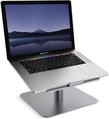 Product Cover Laptop Notebook Stand, Lamicall Laptop Riser : [360-Rotating] Desktop Holder Compatible with Apple MacBook, Air, Pro, Dell XPS, HP, Samsung, Lenovo More 10