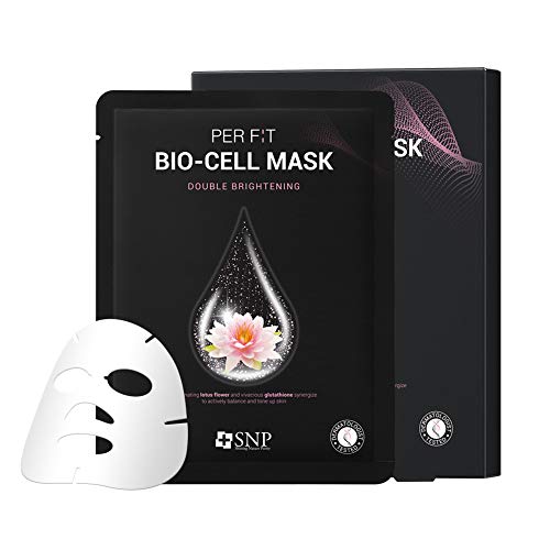 Product Cover SNP - Perfit Bio-Cell Double Brightening Korean Face Sheet Mask - 5 Sheet Pack