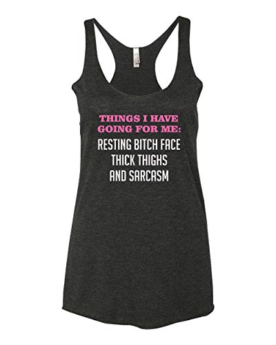 Product Cover Panoware Women's Funny Workout Tank Top | Things I Have Going for Me