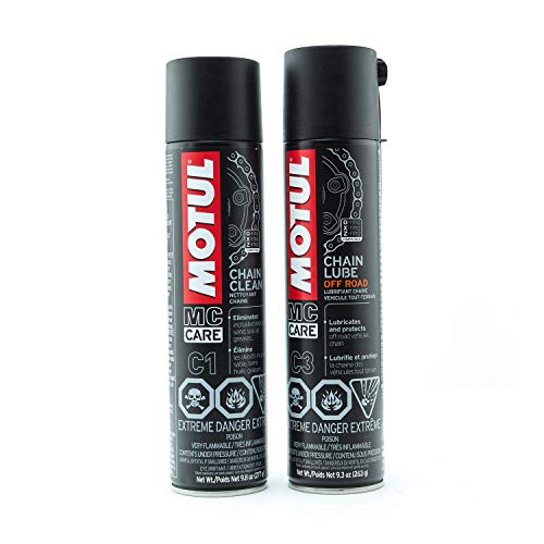 Product Cover Motul 103243 C1 Chain Cleaner (Chain Cleaner Plus Chain Lube)