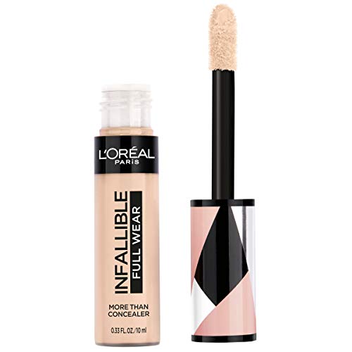 Product Cover L'Oréal Paris Makeup Infallible Full Wear Concealer, Full Coverage, EXTRA LARGE Applicator, Waterproof, Multi-Use Concealer to Shape, Cover, Contour & Sculpt, Matte Finish, Fawn, 0.33 fl. oz.