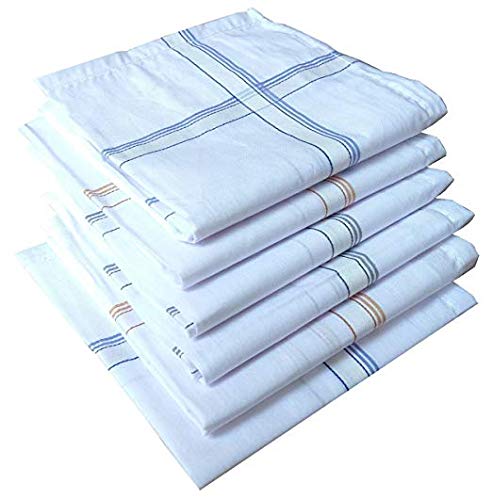 Product Cover MYSHA (RISTA EK VISHWASKA) 100% Cotton Handkerchief For Men Set of 12 Piece