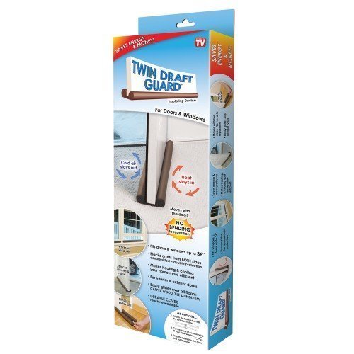 Product Cover VP STORES® Lifestyle - You Twin Door Draft Guard. Stop Unwanted Light and Stop Escaping of Cool Air from Air Conditioner Split Or Window