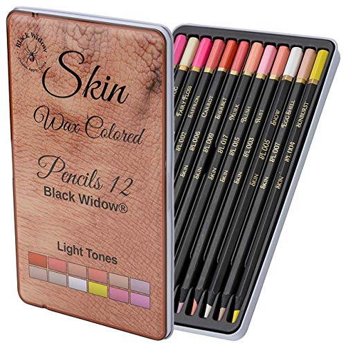 Product Cover Light Skin Tone Colored Pencils for Adults - Color Pencils for Portraits and Skintone Artists Pencil