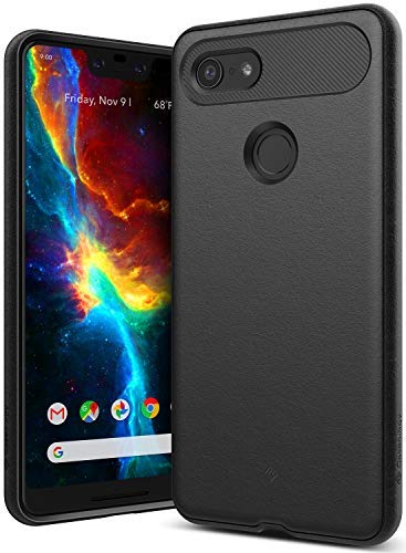 Product Cover Caseology Vault for Google Pixel 3 XL Case (2018) - Rugged Matte Finish - Black