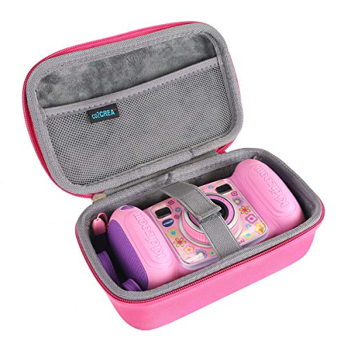 Product Cover co2CREA Hard Travel Case for VTech Kidizoom Duo Selfie Camera (Pink)