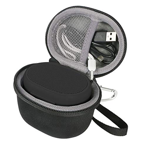 Product Cover co2crea Hard Travel Case for Sony XB01 Bluetooth Compact Portable Speaker (Black)