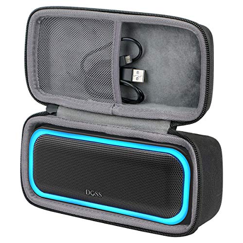 Product Cover co2crea Hard Travel Case for DOSS SoundBox Pro Portable Wireless Bluetooth Speaker (Black)