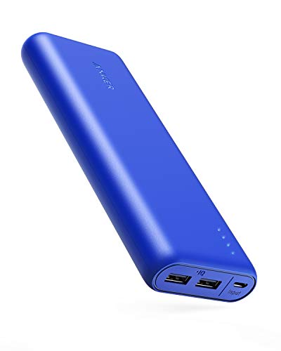 Product Cover Anker PowerCore 20100mAh Portable Charger - Ultra High Capacity Power Bank with 4.8A Output and PowerIQ Technology, External Battery Pack for iPhone, iPad & Samsung Galaxy & More Blue