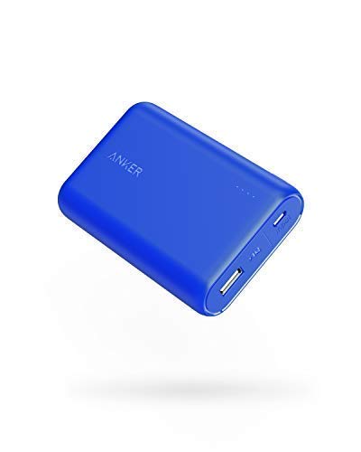 Product Cover Anker PowerCore 10000 Portable Charger, One of The Smallest and Lightest 10000mAh Power Bank, Ultra-Compact External Batteries, High-Speed Charging Power Bank for iPhone, Samsung Galaxy and More
