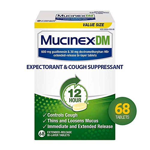 Product Cover MUCINEX DM Extended Release Bi-Layer Tablet, 68 count