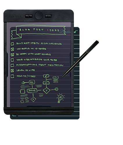Product Cover Boogie Board Writing Tablet | Learning Resources Homeschool Supplies Great for Note Taking Drawing Pad Feels Just Like Paper and Pencil | Blackboard Note 8.5x7.25