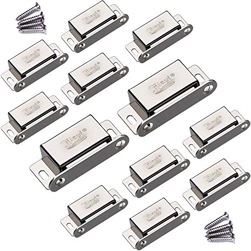 Product Cover Cabinet Door Magnets Catch Jiayi 10 Pack Magnetic Door Catch 15 lbs 2 Pack Magnetic Catch 20 lbs Stainless Steel RV Cabinet Latches and Catches for Kitchen Cupboard Closure Closet Drawer Catch Close